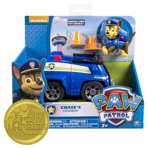 Paw Patrol Chases Cruiser Vehicle And Figure Paw