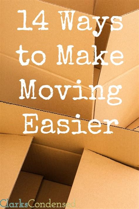 14 Ways To Make Moving Easier Easy Ways To Pack For Moving Moving