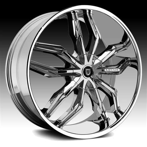 Lexani Arte Chrome Custom Wheels Rims Lexani Discontinued Wheels