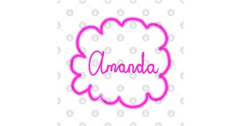Amanda Female Name Amanda Posters And Art Prints Teepublic
