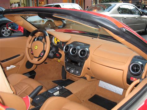 Ferrari F430 Spider F1 Interior Heres A Little Inside Vie Flickr