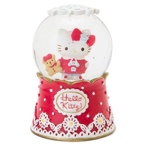 Me Love Hello Kitty Long Time Hello Kitty Snow Globes Sanrio Hello