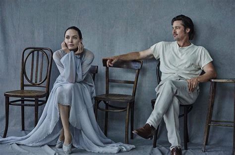 Angelina Jolie And Brad Pitt Photoshoot For Vanity Fair Magazine