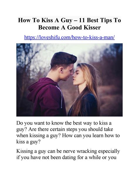 How To Kiss A Man 11 Tips On How To Kiss Someone Better By Love Shifu Issuu