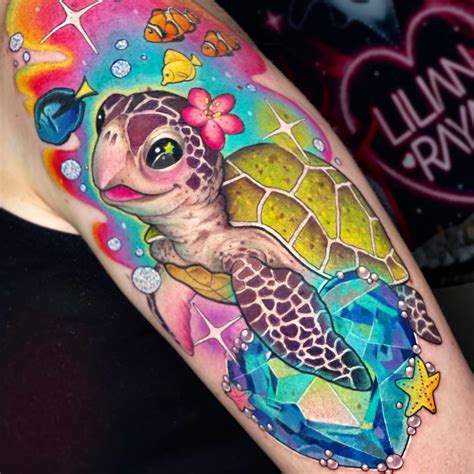 Discover More Than Turtle Flower Tattoo Best In Cdgdbentre