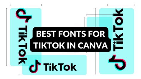 Best Fonts For Tiktok In Canva Canva Templates