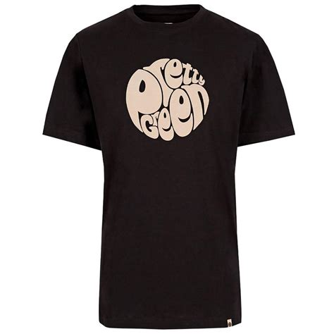 Pretty Green Mens Classic Signature Logo T Shirt In Black