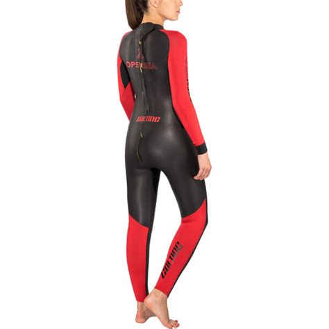 Colting Wetsuits Open Sea Wetsuit Dam Blackred