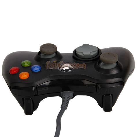 New Wired Usb Game Pad Controller For Microsoft Xbox 360 Black Free