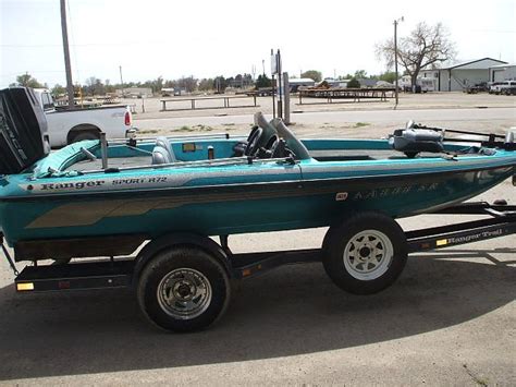 1997 Ranger R72 Bassboat W 120hp Mercury Force Trailer Nex Tech