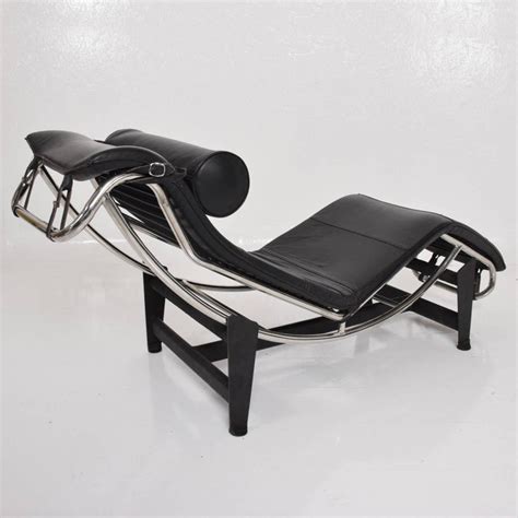 Enjoy free shipping on most stuff, even great for small spaces or empty corners, this deep lounge chair will provide a great place to sit back and relax. Le Corbusier Lounge Chair Mid-Century Modern Black Leather ...