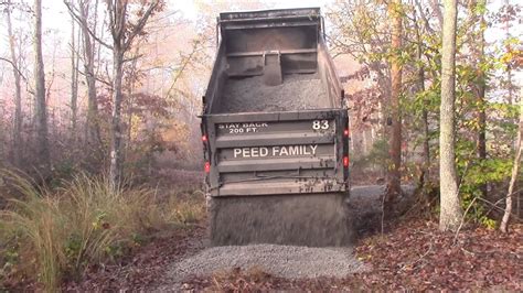 Crushandrun Gravel Delivery And Spreading 20 Tons Youtube