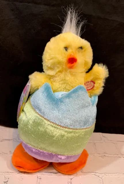 Dan Dee Plush Animated Easter Chicken Dances And Sings Chicken Dance