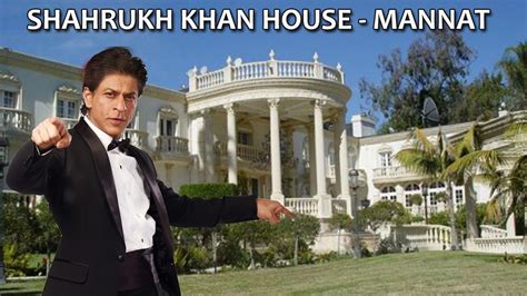 शाहरुख़ खान का घर मन्नत Shahrukh Khan House Mannat Inside Video Youtube