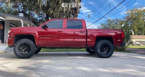 2018 Chevrolet Silverado 1500 With 20x10 24 Wicked Offroad W908 And 35