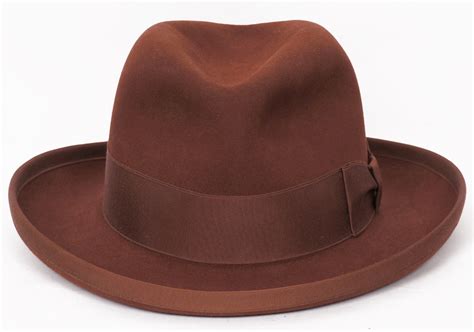 Vintage Stetson Imperial Homburg Hat 1970s Fedora Size 7 18