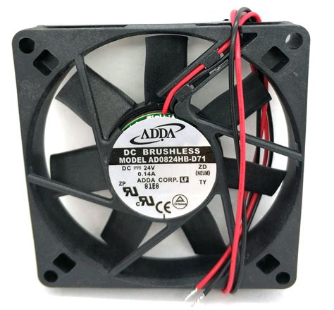 Adda, dansk ngo, arbejder med landbrugsudvikling i vietnam, cambodia, tanzania. ADDA AD0824HB-D71 24v 0.14a 80*80*15MM 80MM 2wire cooling ...