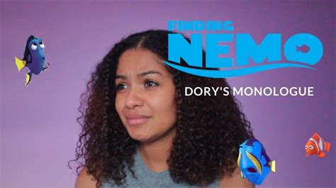 Finding Nemo Dory Monologue Youtube