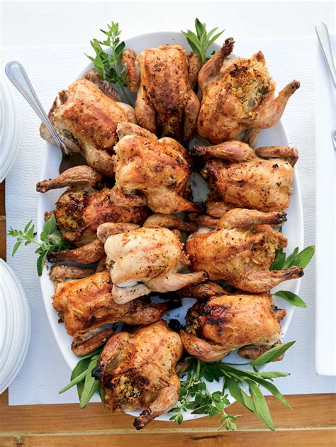 Using a small cornish hen, you can make a. Christmas Cornish Hen Recipe : Rub the oil into the hens and sprinkle with the seasoning mixture ...