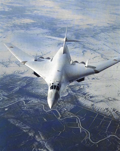 The White Swan Of Russias Air Force Tupolev Tu 160 Blackjack