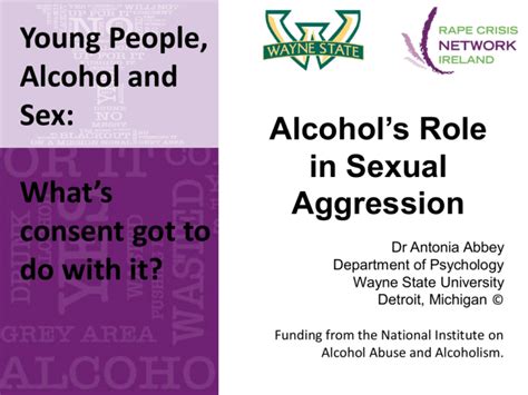Alcohols Role In Sexual Aggression