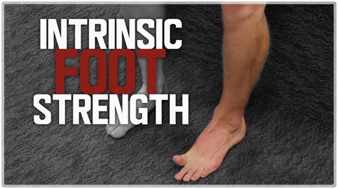 Intrinsic Foot Strength Exercises For Stronger Feet Barefoot
