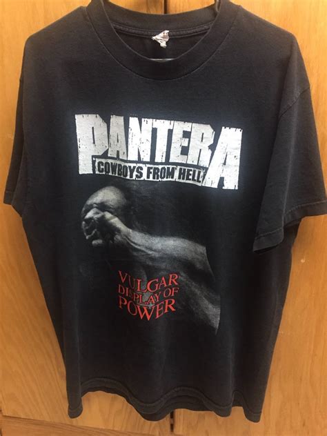 Vintage Vintage Pantera Cowboys From Hell T Shirt Grailed