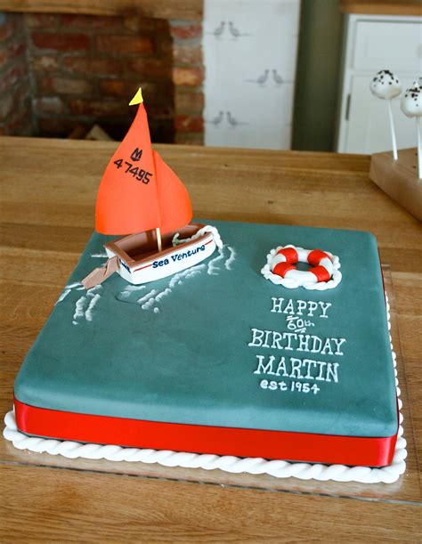 Nautical Cake Sugar Paste Modelling Paste Boat Cake Cake Decorating