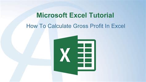 Profit margin template, gross profit formula calculator excel template, create an income statement with a pivottable excel university, solved calculate the gross profit margin for the company, margin analysis excel template download profit per employee. How To Calculate Gross Profit In Excel - YouTube