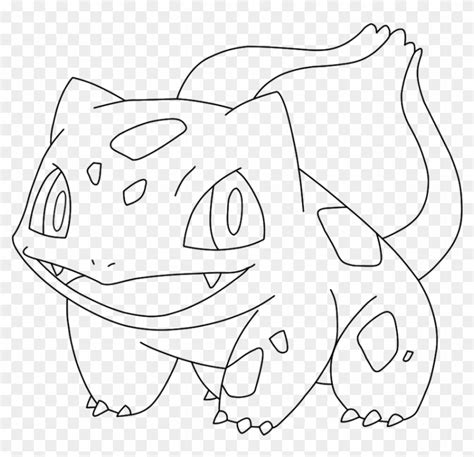 Bulbasaur Coloring Pages Hd Png Download 1000x1000158358 Pngfind