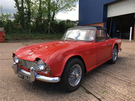 Triumph motorcycles use cookies on this website to provide the best experience possible. 1964 Triumph TR4, Surrey Top, Red/Black For Sale | Car And ...