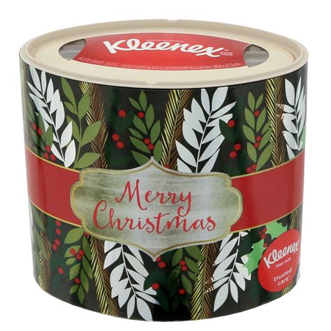 Kleenex Holiday Oval Facial Tissue Colors And Designs May Vary Shop