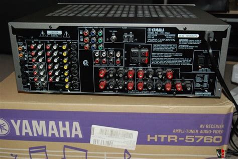 Yamaha Htr 5760 Silver 71 Channel Receiver Photo 135938 Us Audio Mart