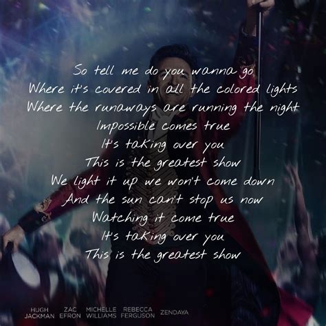 the greatest showman lyrics | This is the greatest show, Greatest showman lyrics, The greatest 