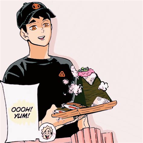 - Inarizaki Paradise - — Kita-san's fresh harvested rice 🍙 Haikyuu Meme