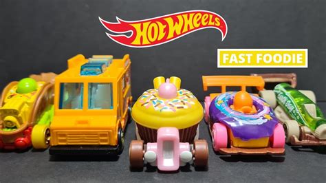Hot Wheels 2022 Fast Foodie 1 64 Vehicle Pink Yellow Sweet Driver 3 5 Mad Toys Ltd