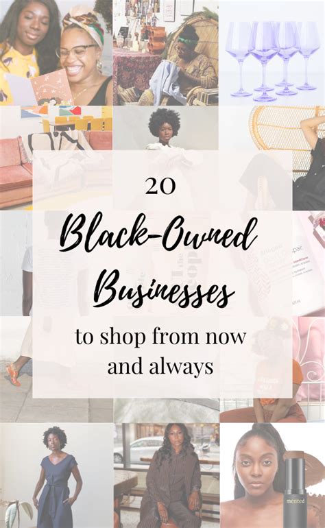 Black Owned Businesses To Support Now And Always ⋆ Kyndal Sowers