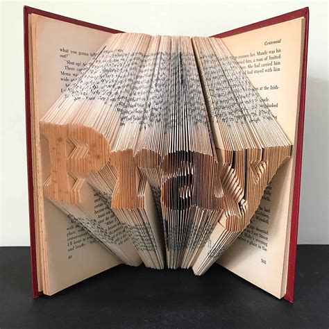 Pray Book Folding Pattern Diy T To Make Your Own Folded Book Art