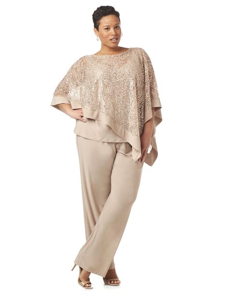 Shop For A Lasting Impression Pantsuit At Catherines Plus Sizes This