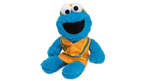 Gund Construction Worker Cookie Monster The Toy Insider