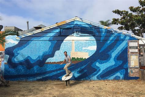Bryan Snyder Paints The Carlsbad Art Wall In Collaboration With Alex