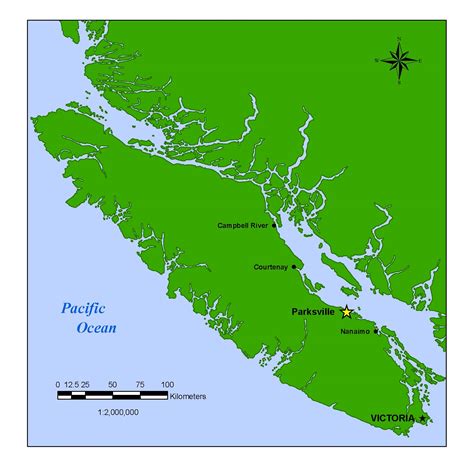 Vancouver Island Overview Map Vancouver Island • Mappery