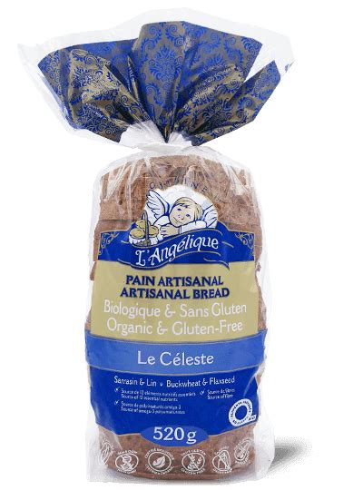 Le Céleste Whole Grain Sliced Bread Organic Gluten Free