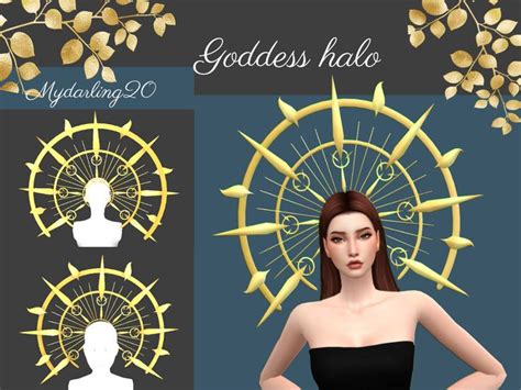 The Sims Resource Goodess Halo In 2022 Sims 4 Game Mods Sims Sims