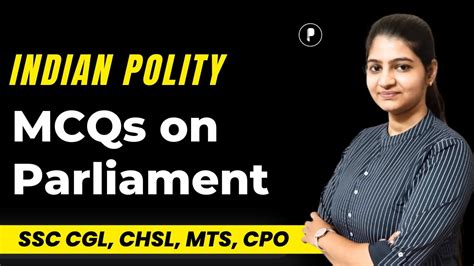 MCQs On Parliament Indian Parliament Indian Polity ParchamClasses