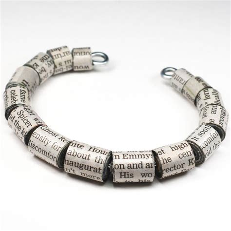 Newspaper Jewelry Cool Upcycling Projects To Try In 2023 Popsugar
