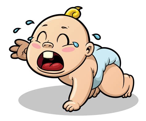 Baby Crying Cartoon Clipart Best
