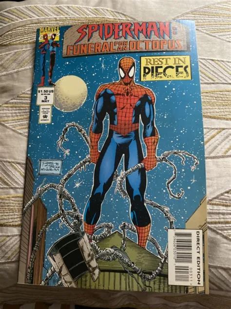 Marvel Comics Spider Man Funeral For An Octopus Issue 3 1995 Rest In