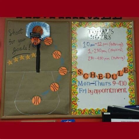 Bulletin boards kindergarten basketball court bulletin board kindergartens. Teacher bulletin board idea - basketball theme - math ...