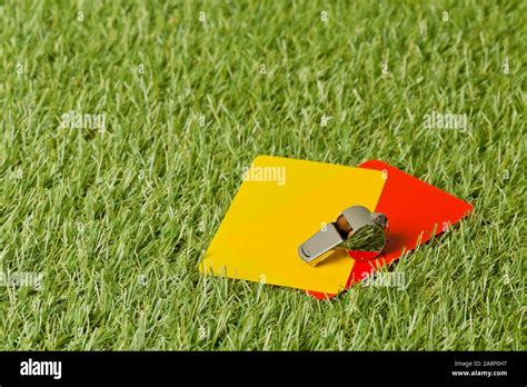 Ref Red Card High Resolution Stock Photography And Images Alamy